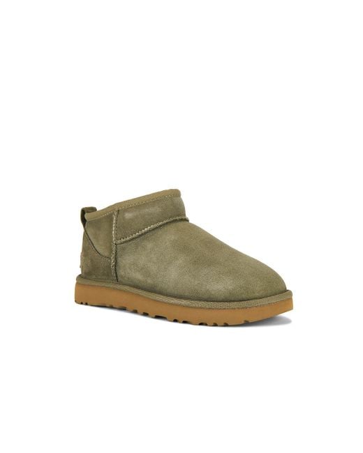 Ugg Green Classic Ultra Mini Boot