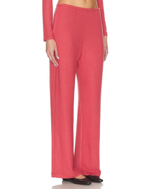 Leset Red Lauren Pocket Pant