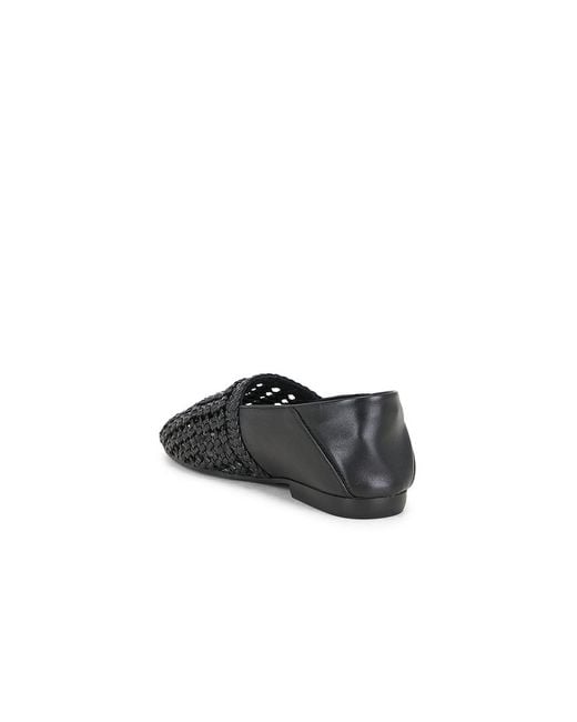 Staud Black Marty Flat
