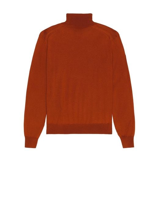 Saint Laurent Orange Turtle Neck for men