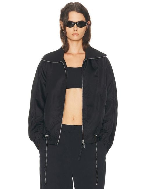 Varley Black Lotta Blouson Jacket