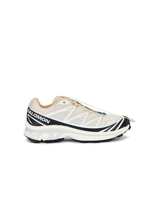 Salomon White Xt-6 Sneaker