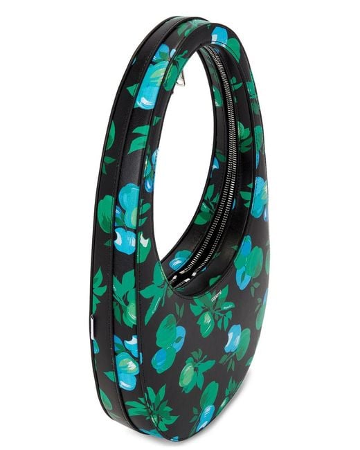 Coperni Green Printed Swipe Bag