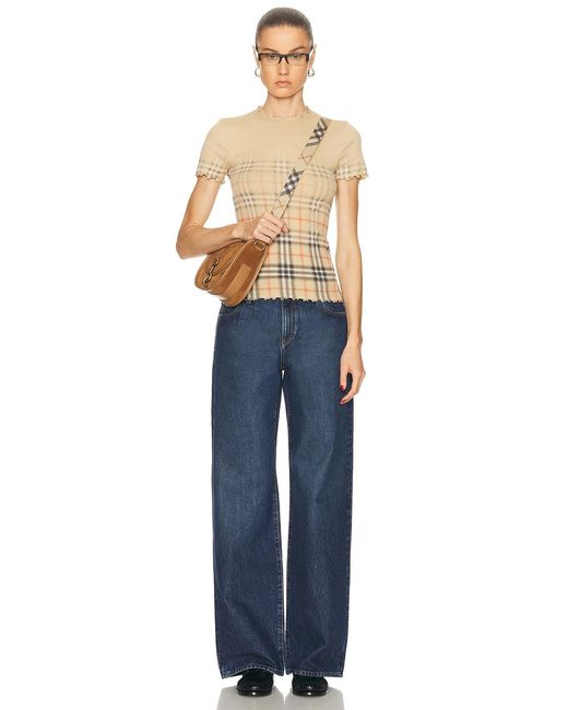 Burberry Blue Letty Top