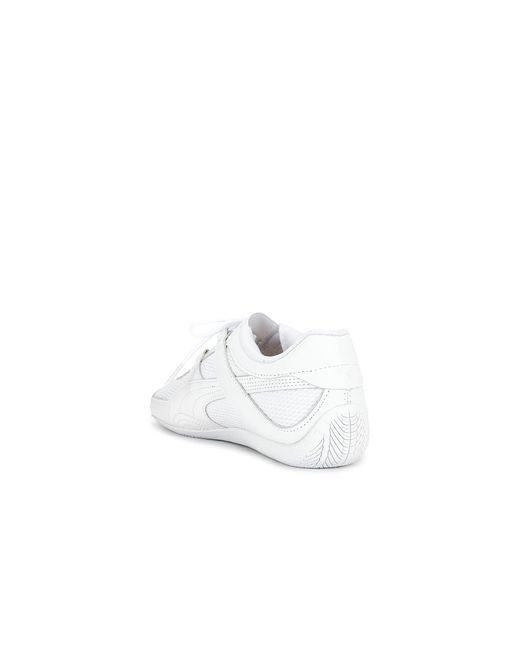 PUMA White Speedcat Sneaker