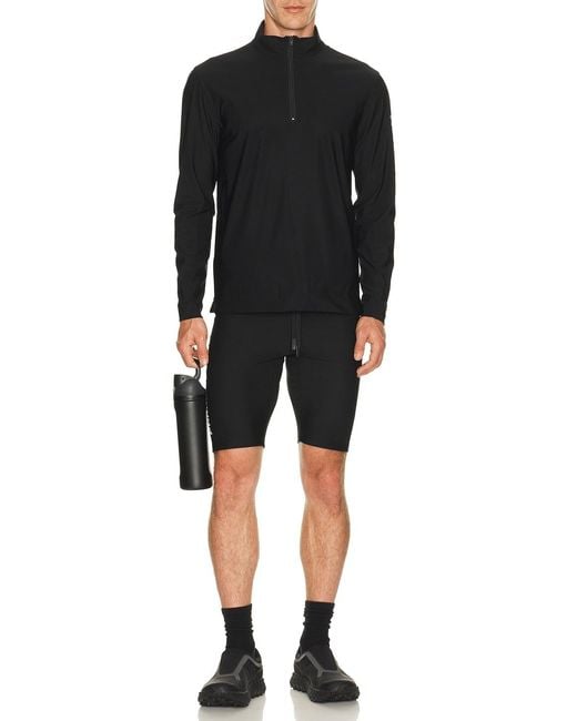 Paradise Zero Black Ribbed Half Tight for men