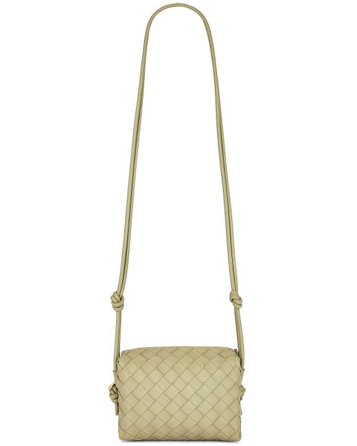 Bottega Mini Loop Bag in Natural Lyst