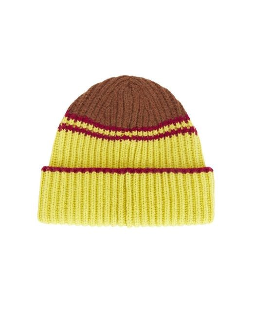 Marni Yellow Beanie for men
