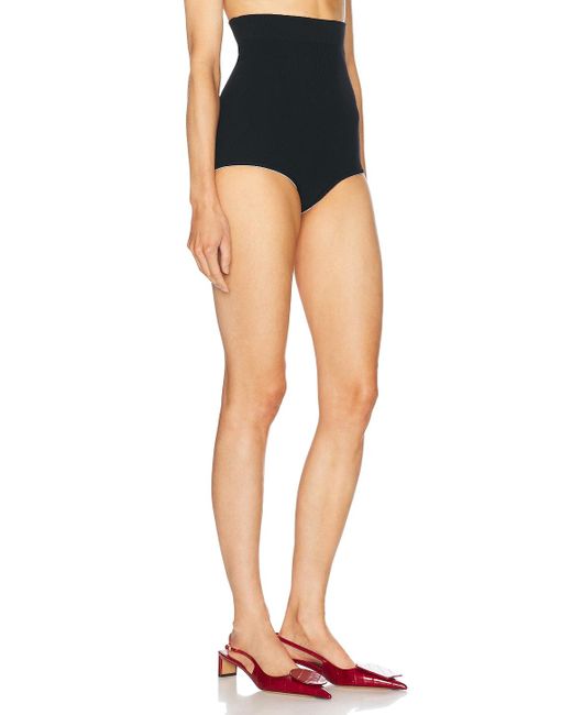Jacquemus Black Le Short Maille Spiaggia