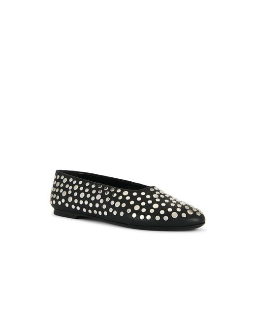Staud Black Alba Ballet Flat