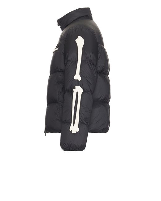 Amiri Black Bones Down Jacket for men