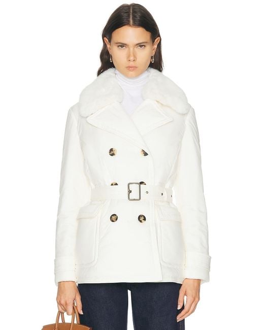 Burberry White Herford Jacket