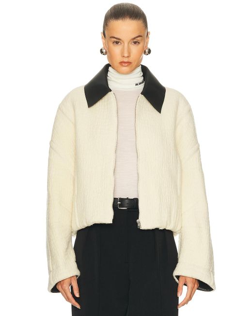 Jean Paul Gaultier Natural Bomber Jacket