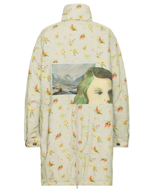 Undercover Multicolor Long Coat for men