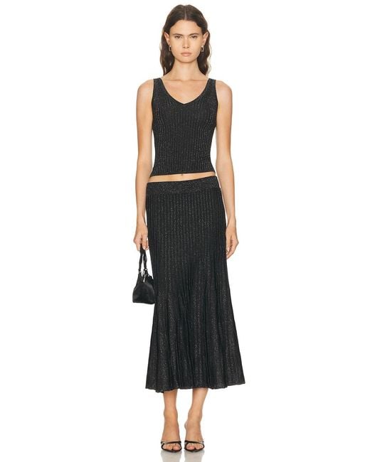 Solid & Striped Black The Tabitha Top