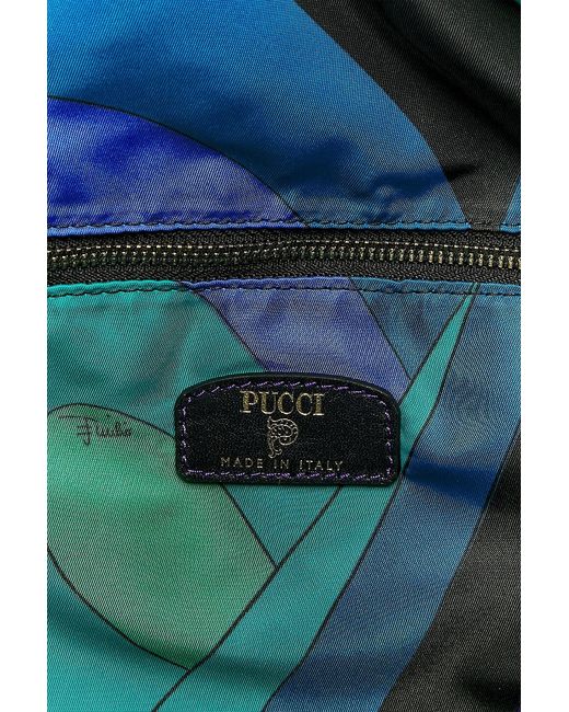 Emilio Pucci Blue Keepall Bag