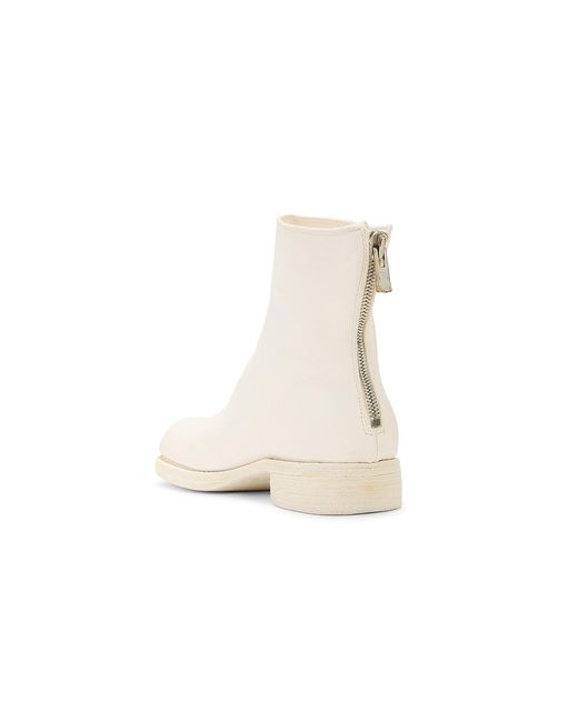 Guidi White 79086 Square Toe for men