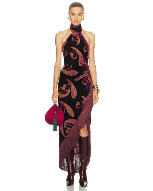 retrofte Women's Red Iridessa Dress