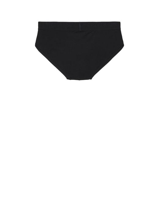 Skims Black Stretch Brief 3-Pack for men