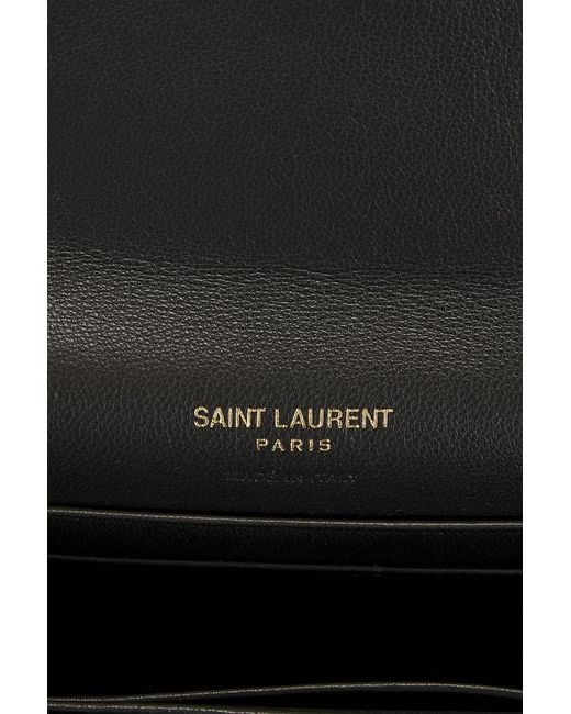 Saint Laurent Black Small Envelope Wallet