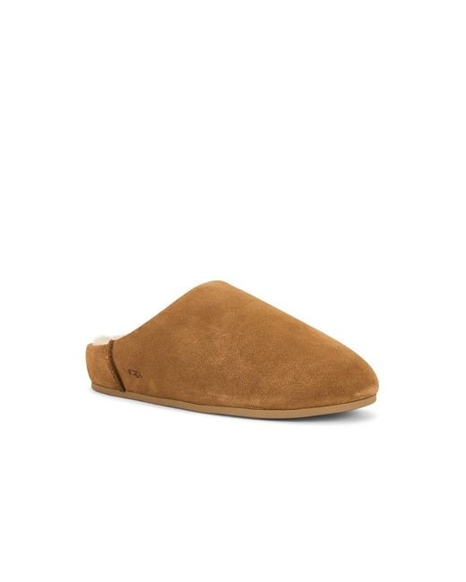 Ugg Brown Elea Slip-On Slipper