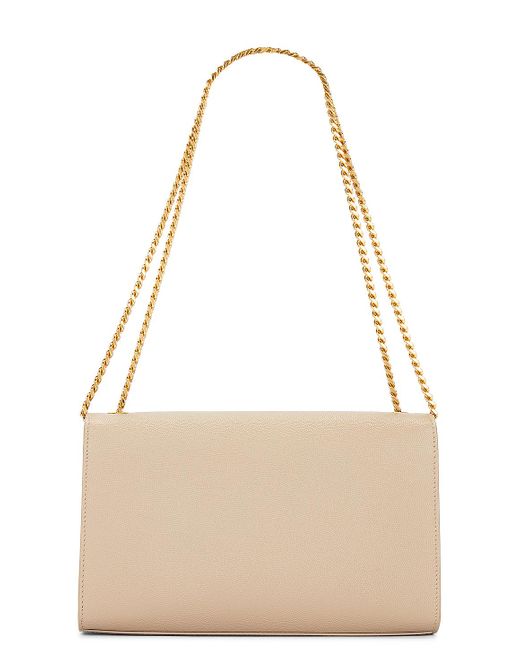 Saint Laurent Natural Medium Kate Chain Bag