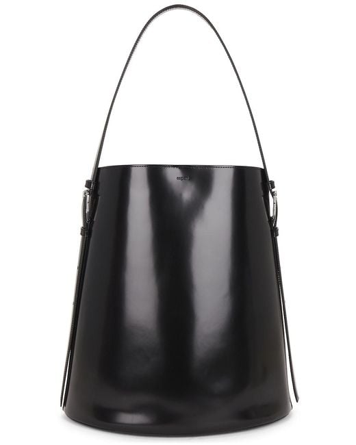 Coperni Black Ergonomical Tote Bag