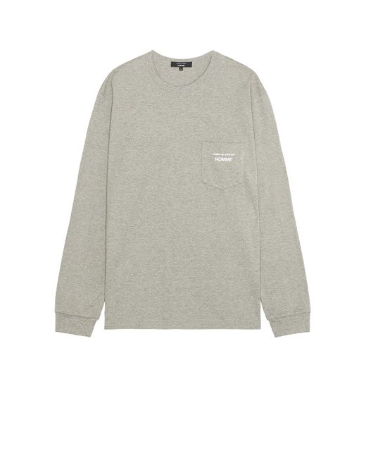 Comme des Garçons Multicolor Garment Print Longsleeve Tee for men