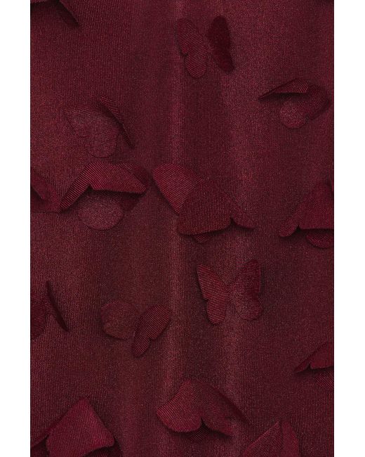 Coperni Red Butterflies Techno Top