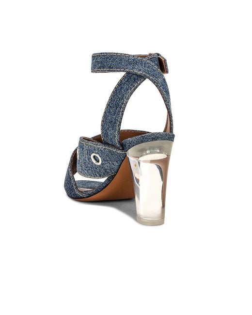 Alaïa Blue Alaïa Ankle Strap Sandal
