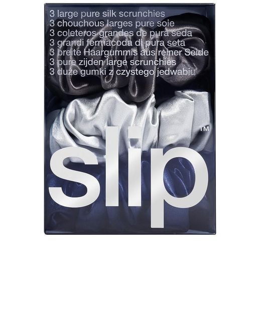 Slip Blue Classic Large Scrunchie 3 Pack