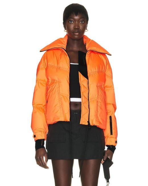 Moncler Orange Cluses Jacket