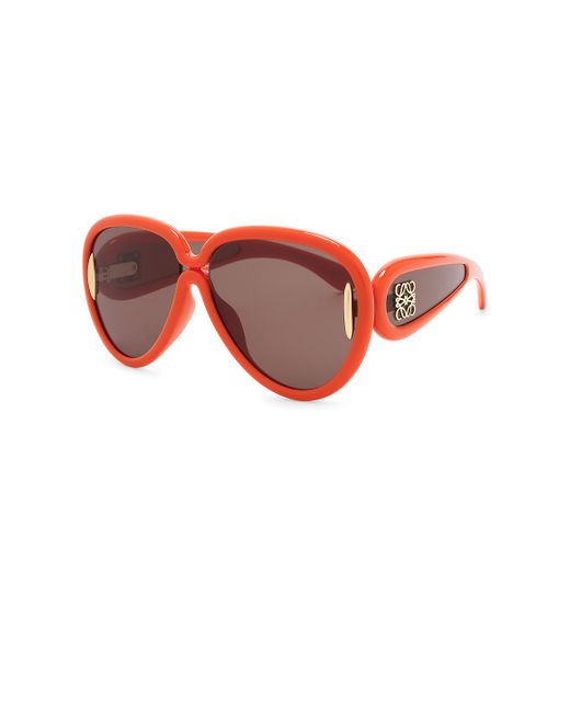 Loewe Red Shield Sunglasses