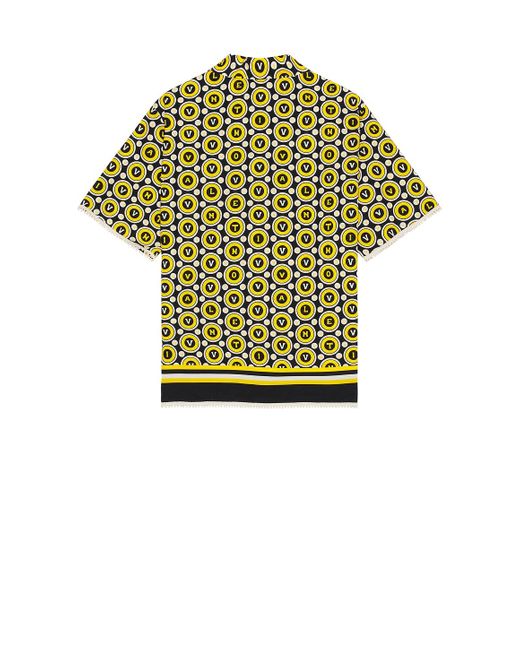 Valentino Green Bowling Shirt for men