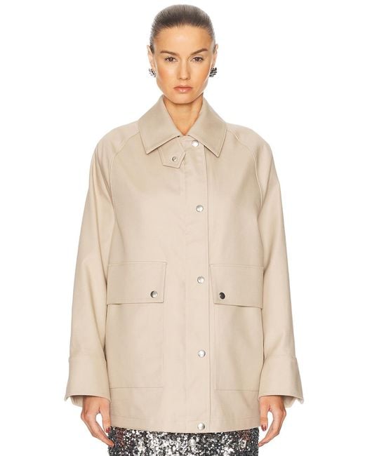 Brandon Maxwell White The Celine Jacket