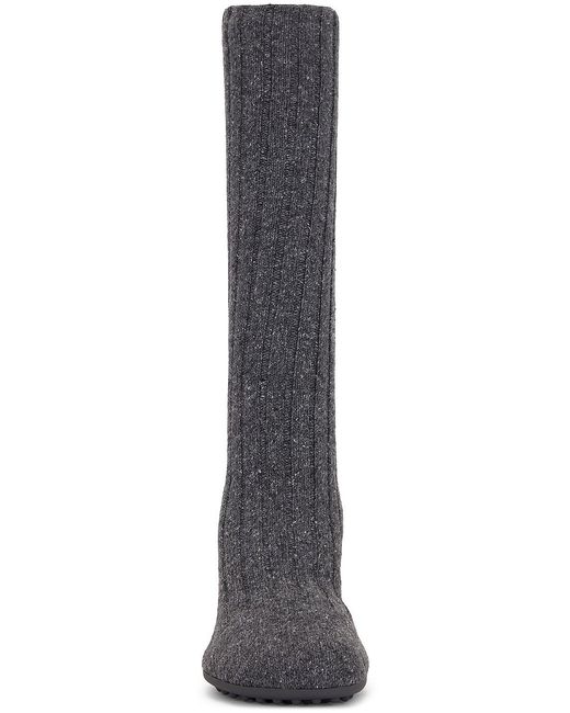 Bottega Veneta Black Atomic Wool Sock Boot