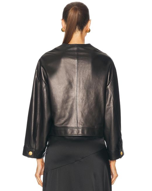 Adam Lippes Black Nessy Jacket