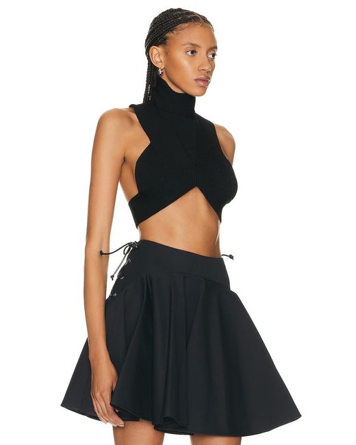 Alaïa Black Alaïa Circular Top