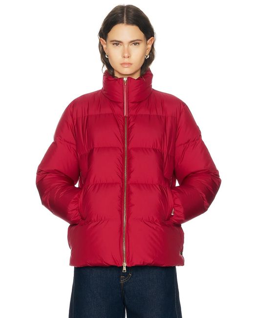 Moncler Red Vivantesse Jacket