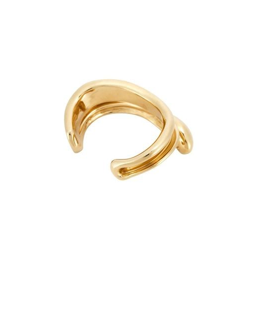 Chloé Metallic Double Layer Cuff Bracelet