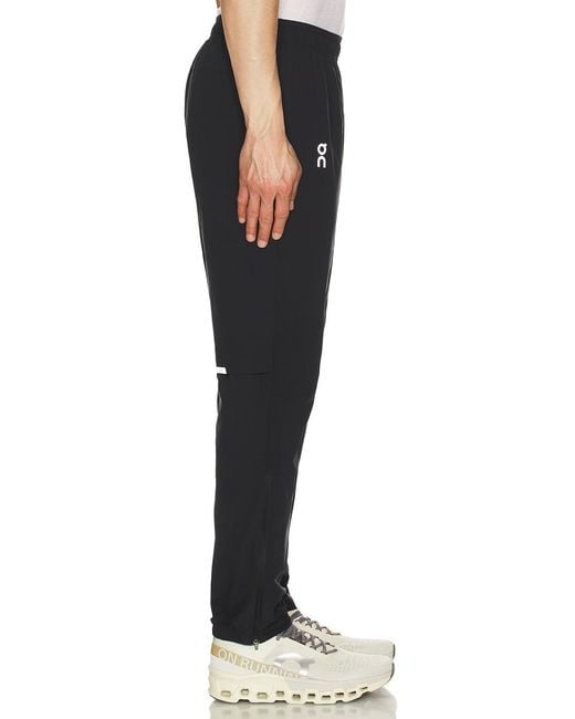 On Shoes Black Core Pants for men