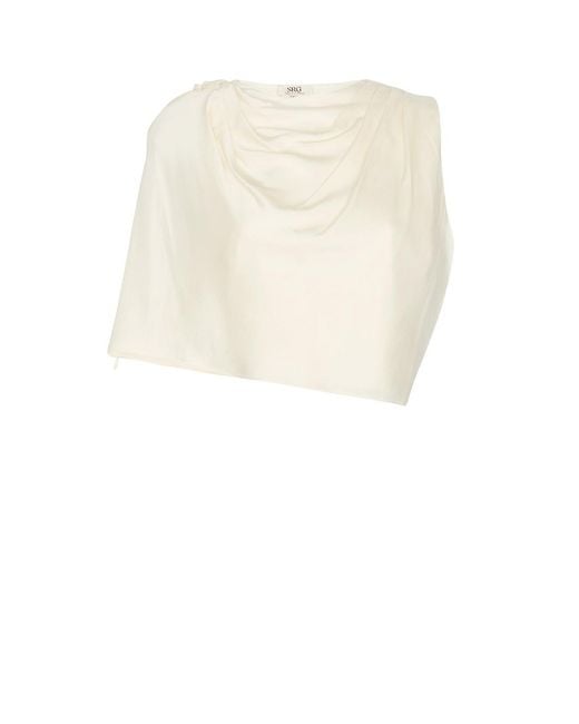 SRG White Rhea Top
