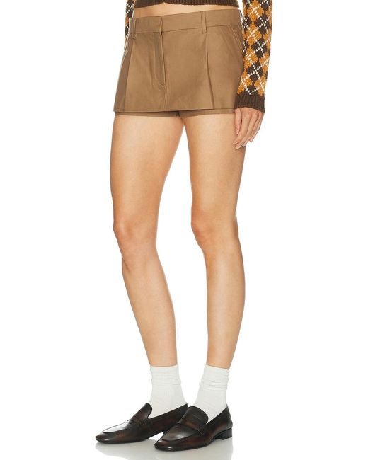 Acne Natural Ikka Mini Skort