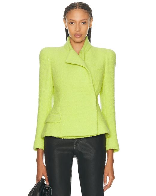 Tom Ford Green Sequined Wrap Jacket