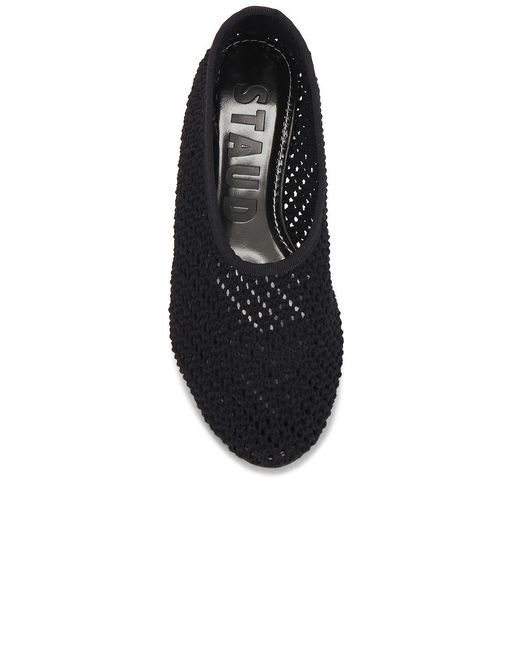 Staud Black Alba Ballet Flat