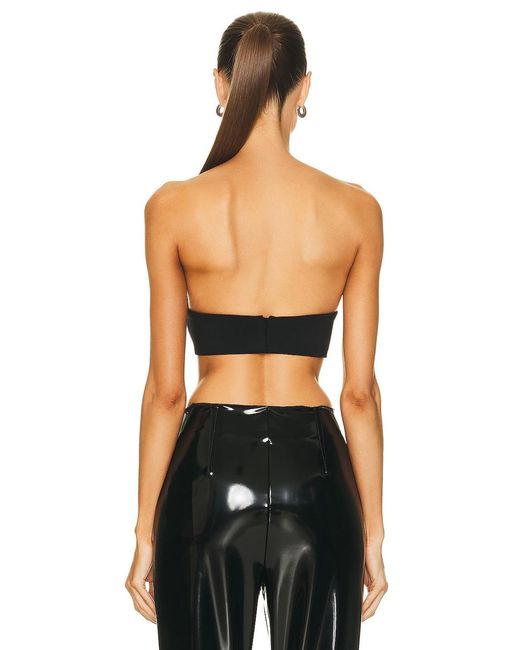 Alaïa Black Molded Bustier