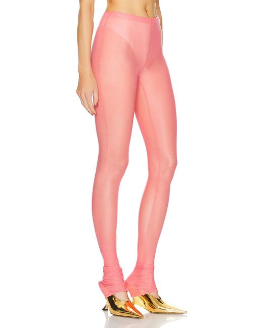 Blumarine Pink Tulle Leggings