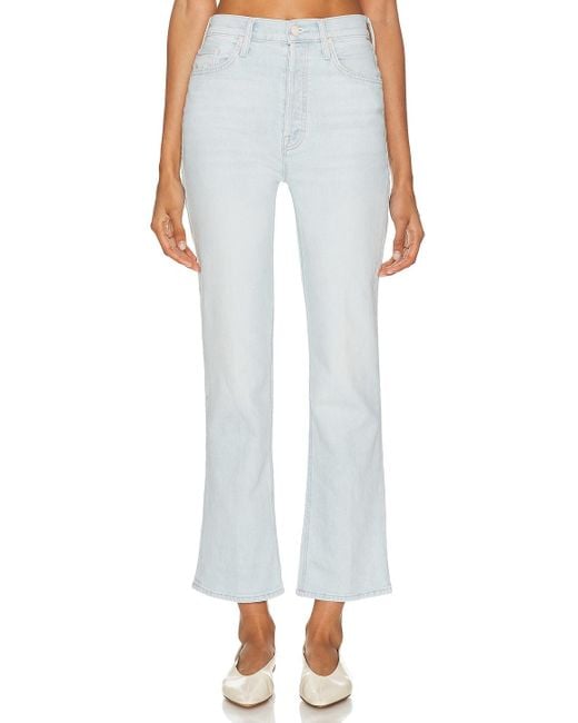 Mother Blue The Tripper Ankle Jeans