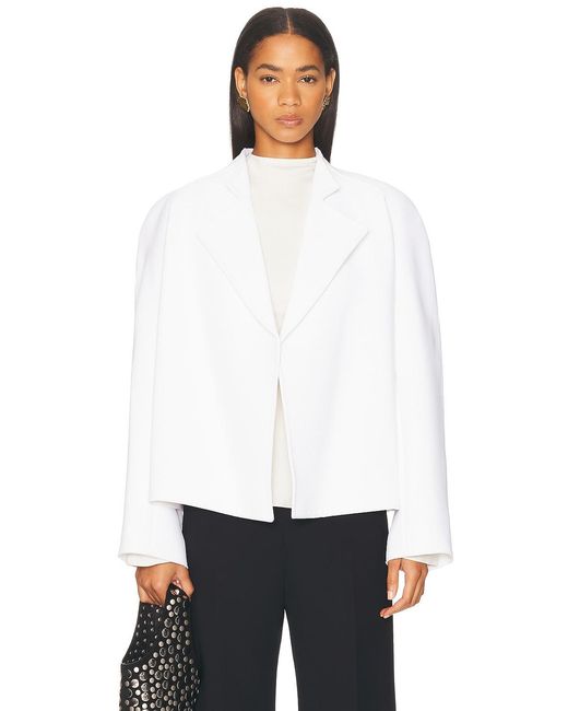 Khaite White Edith Jacket