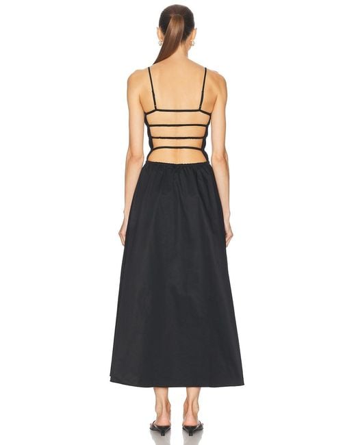 Solid & Striped Black The Delta Dress